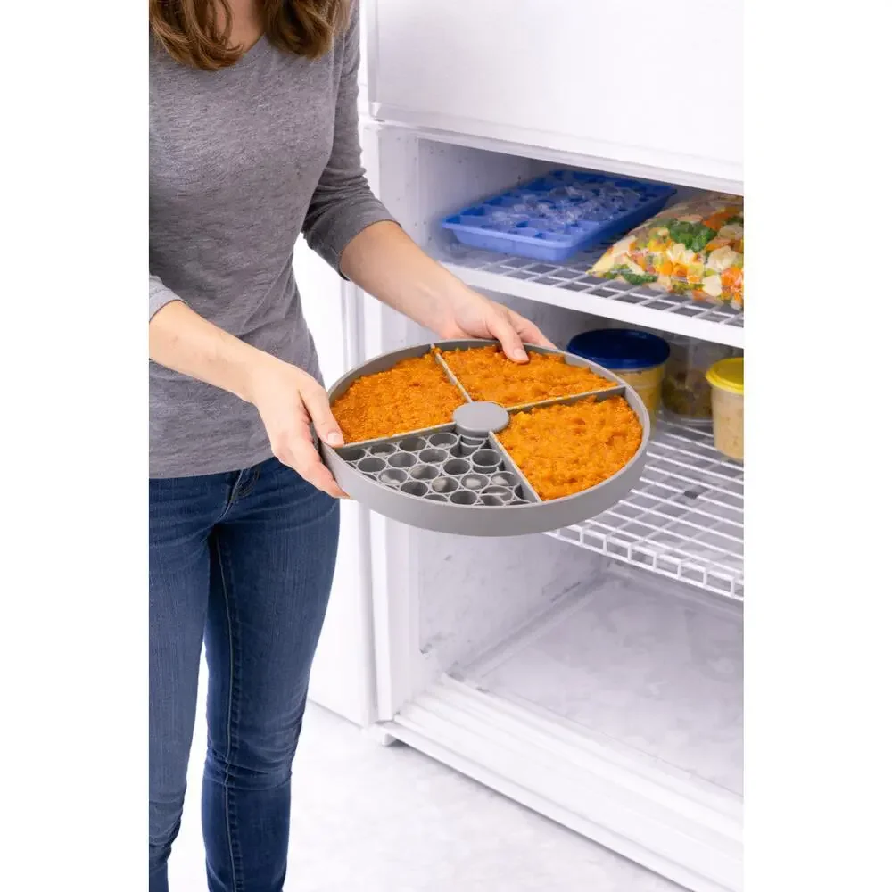 Dog Lick Mat, Anti-Choking Elevated Feeding Plate with Suction Cups, Interactive